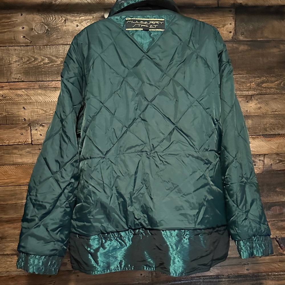 Vintage Mulberry Street Geometric Patchwork Oversized Coat/Jacket - Picture 4 of 14